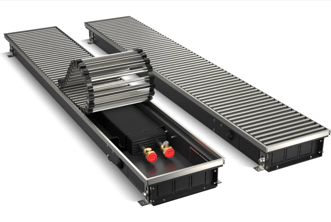 Конвектор внутрипольный Royal Thermo ATRIUM-75/200/1200-DG-U-NA