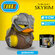 Фигурка-утка Tubbz Skyrim Dragonborn Dovahkiin (Box)