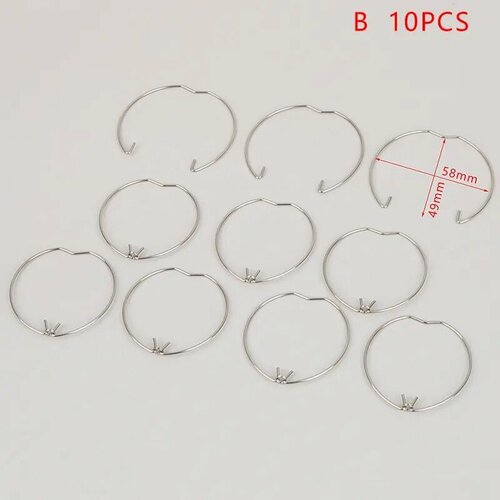 Кольца для держателей ламп HUXUAN, 10 шт, 55 мм, 48 мм, B