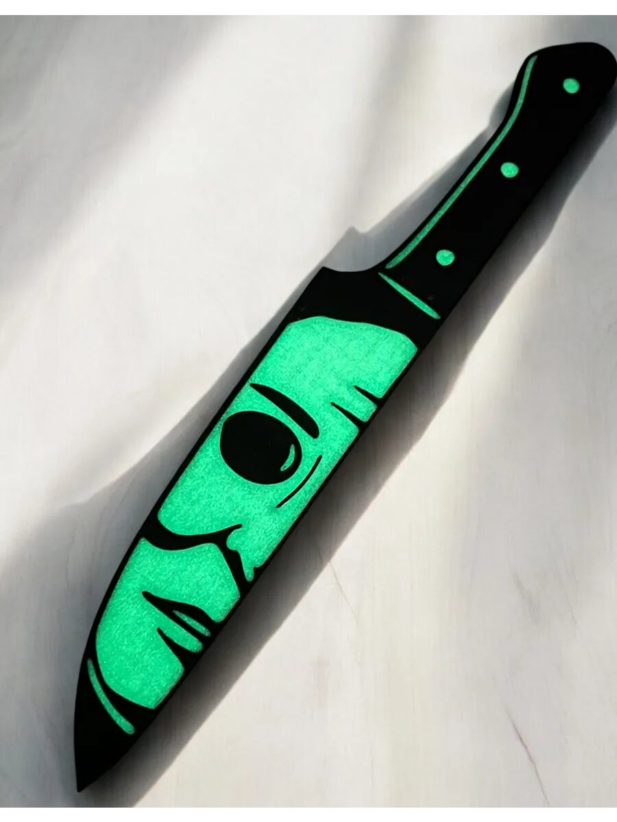 Светящийся Хоррор Нож фигурка герои Ужасов (Майкл Майерс) — фото 1