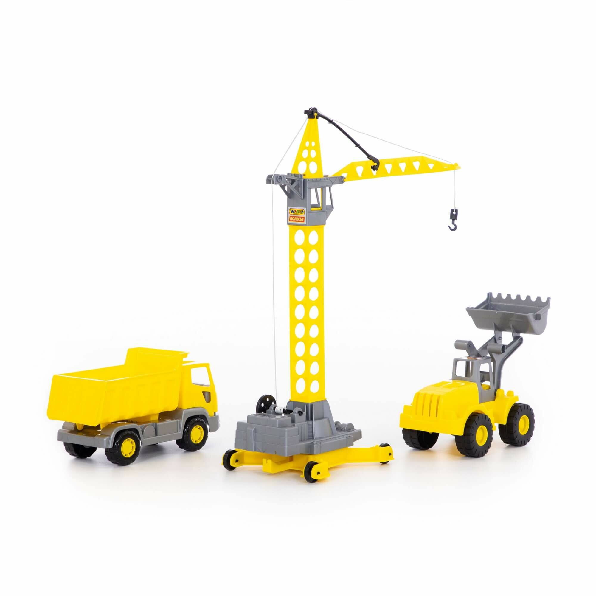 Детский набор строительной техники "Агат" — фото 1