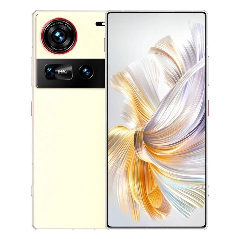 Смартфон ZTE Nubia Z70 Ultra, ОС Android 15, экран 6,85", 3 камеры, желтый