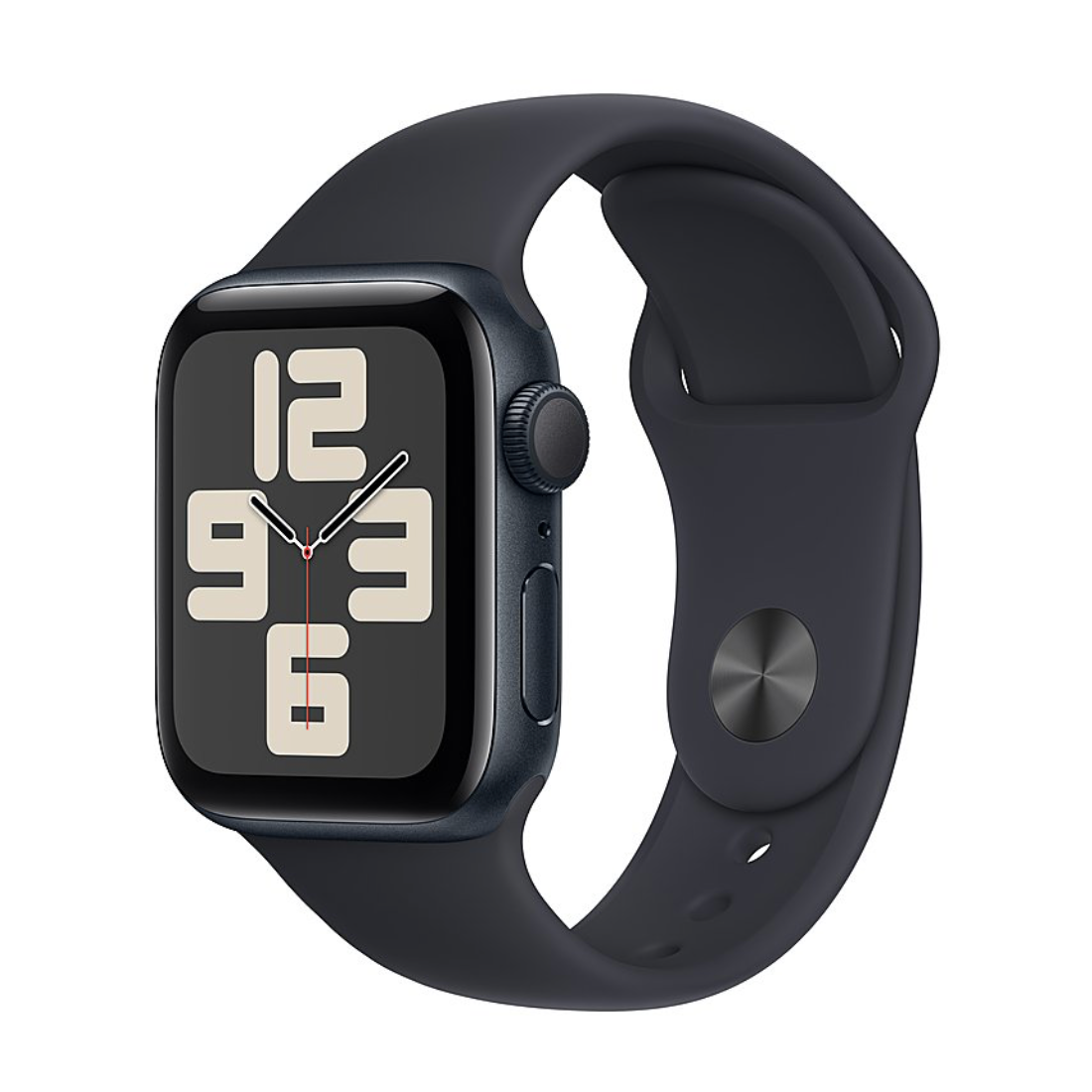 Умные часы Apple Watch Series SE 2024 Gen 2 40mm Aluminium Case, Midnight/Midnight S/M Sport Band