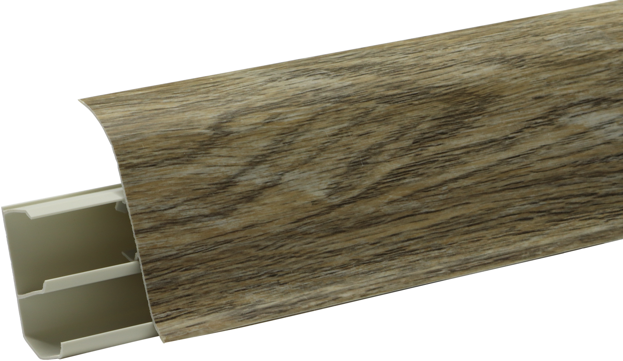 Плинтус напольный Artens ПВХ Дуб Конго 7 см 2.2 м