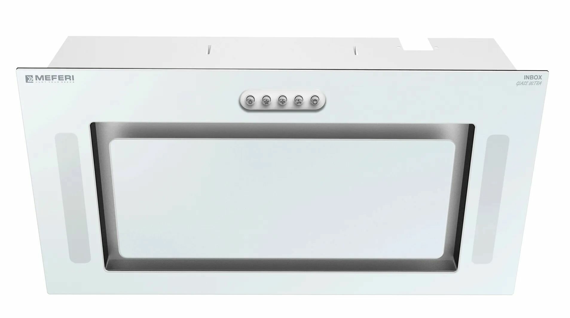 Вытяжка встраиваемая Meferi INBOX52WH GLASS ULTRA, белый