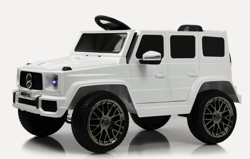 Изображение товара Детский электромобиль RiverToys Mercedes-Benz G63 G222GG с дистанционным управлением, одноместный белый