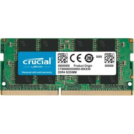 Модуль памяти CRUCIAL DDR4 - 16ГБ 2666, SO-DIMM, Ret - фото №1