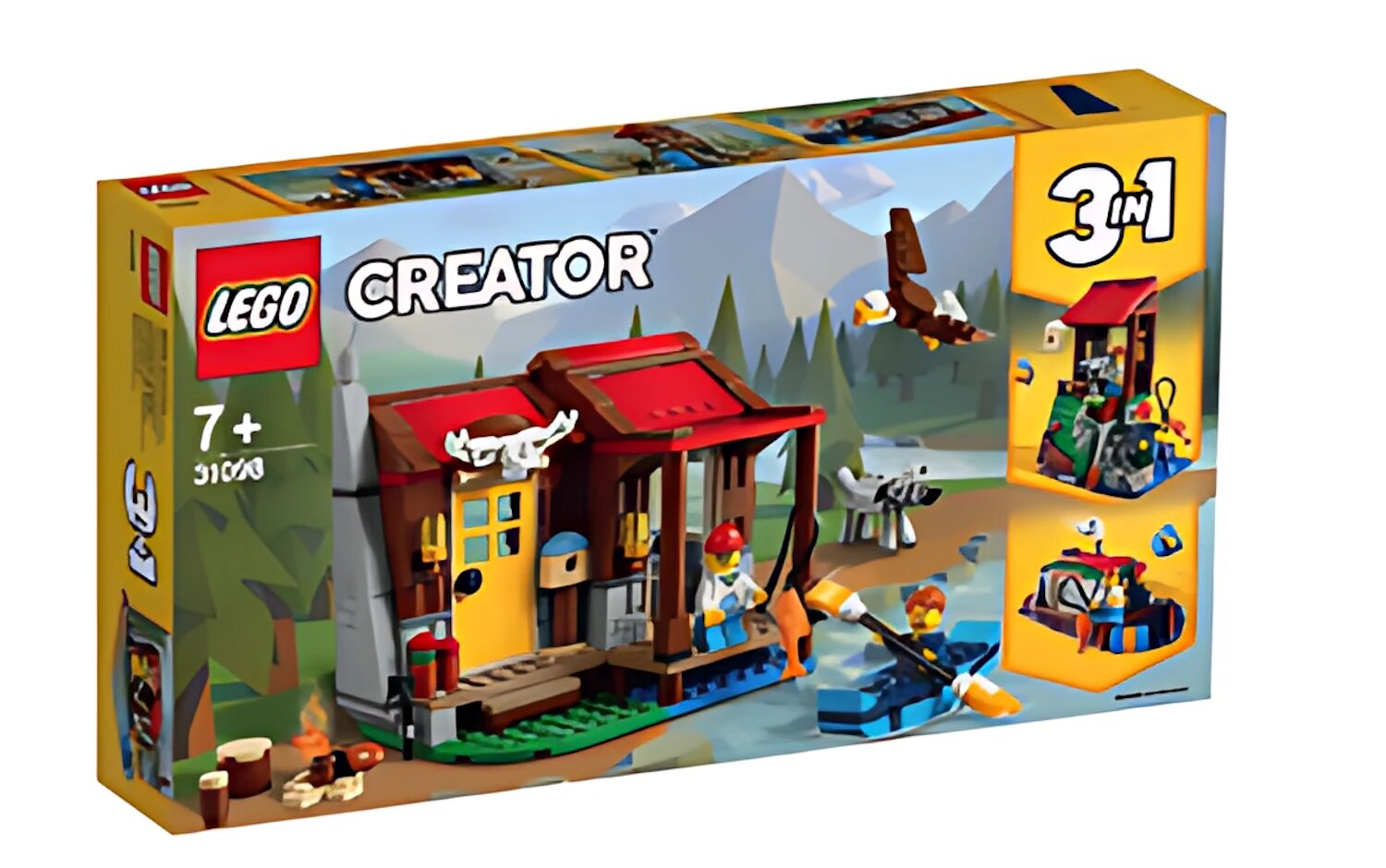 Конструктор LEGO Creator 31098 Хижина в глуши