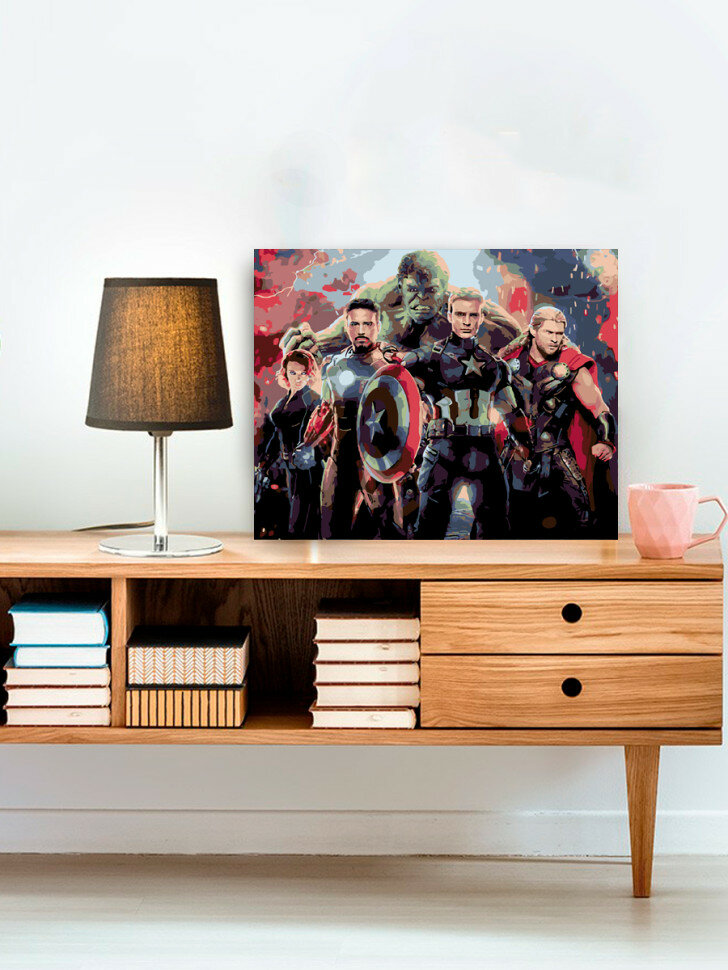 Картина по номерам "Мстители" — фото 1