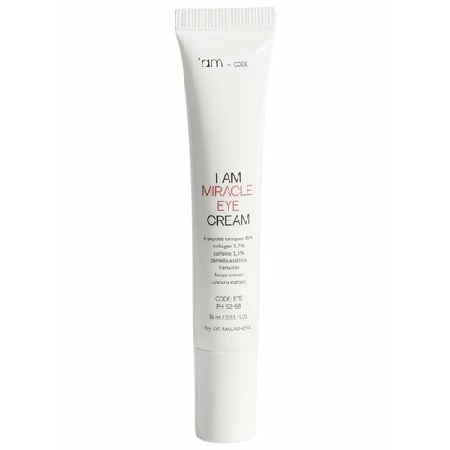 Омолаживающий крем для глаз против отёков AM CODE I am Miracle Eye Cream 15 мл