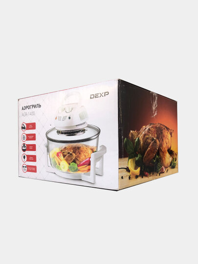 Аэрогриль Dexp, с книгой рецептов — фото 1