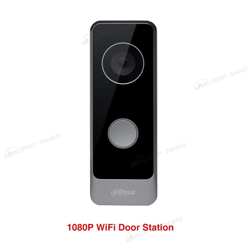 Дверной видеозвонок DHI-VTO1301R-W, Wi-Fi, 1080P, черный, 1080P Mini WiFi VTO