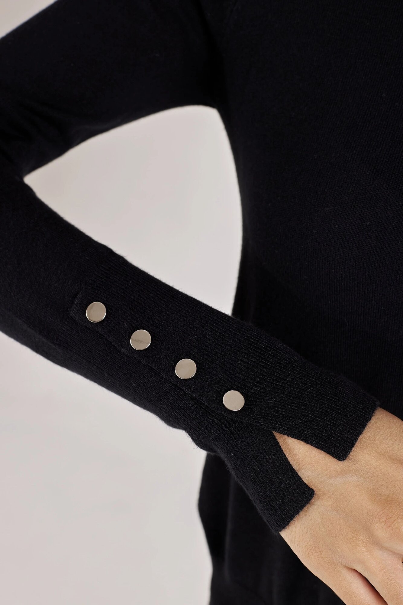 Джемпер Selfie, размер S, черный — фото 1