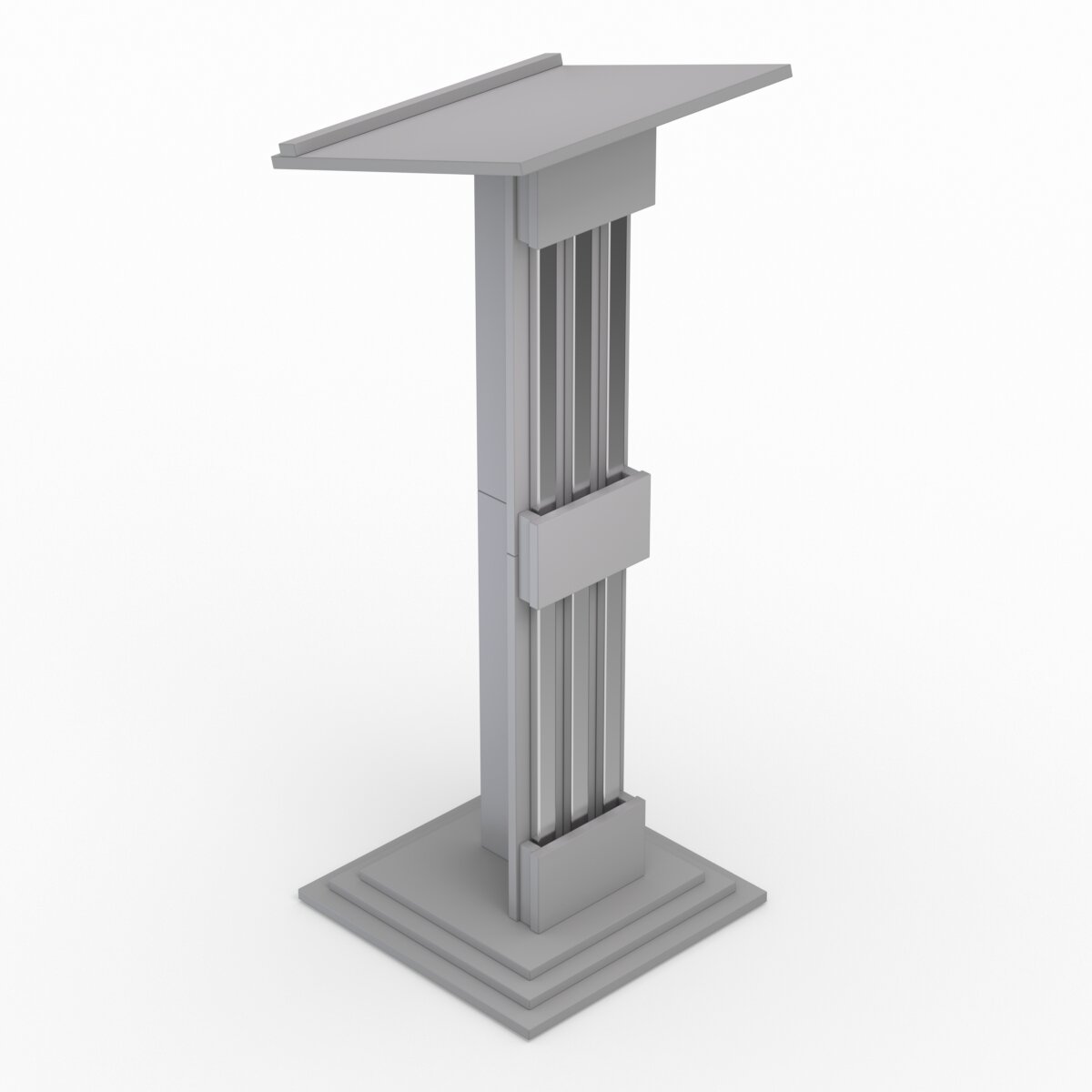 Трибуна "диктор" №44-ВБ-ХРОМ, Серый. Производитель товара - компания Westcom.