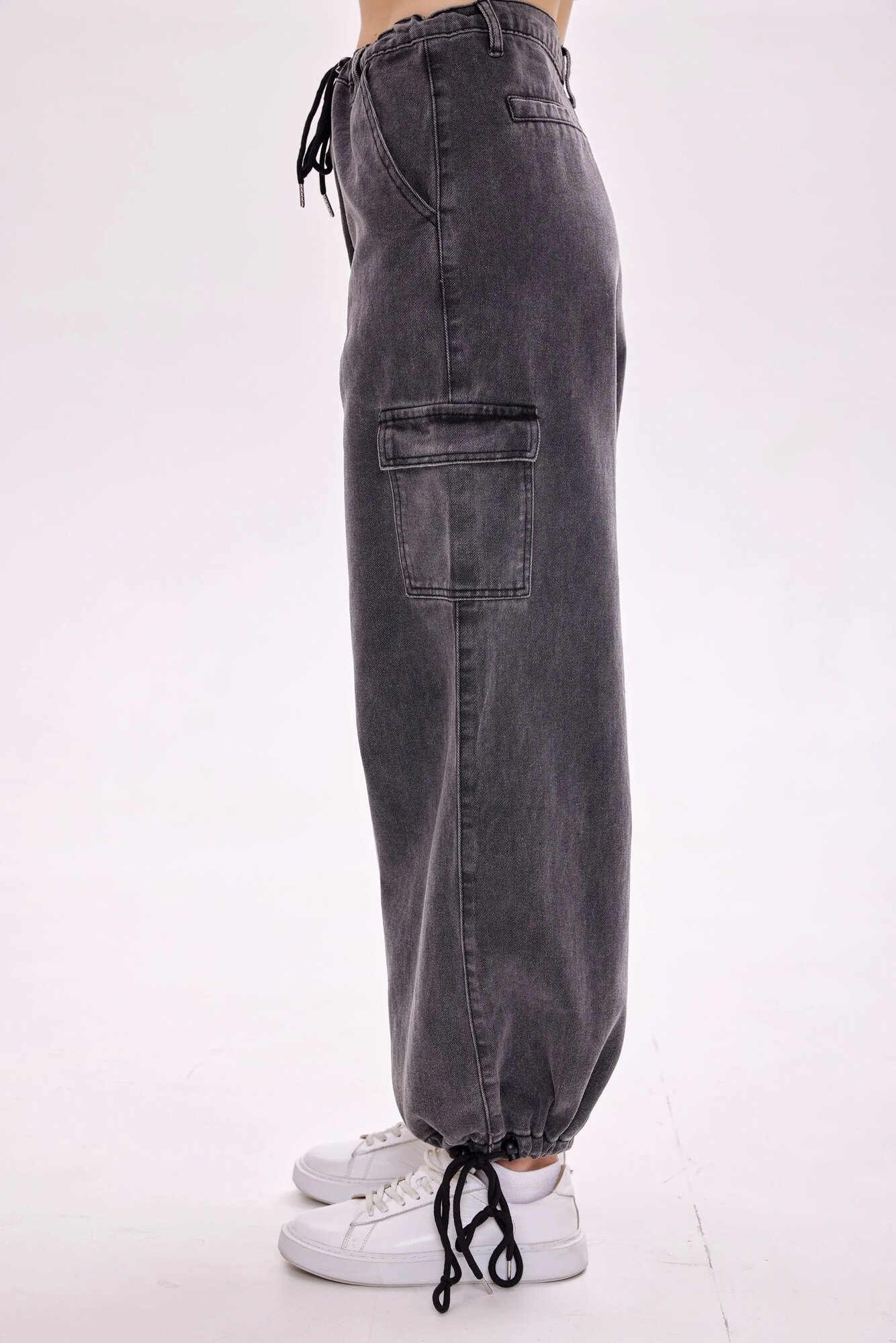 Джинсы Selfie, размер 27, серый — фото 1