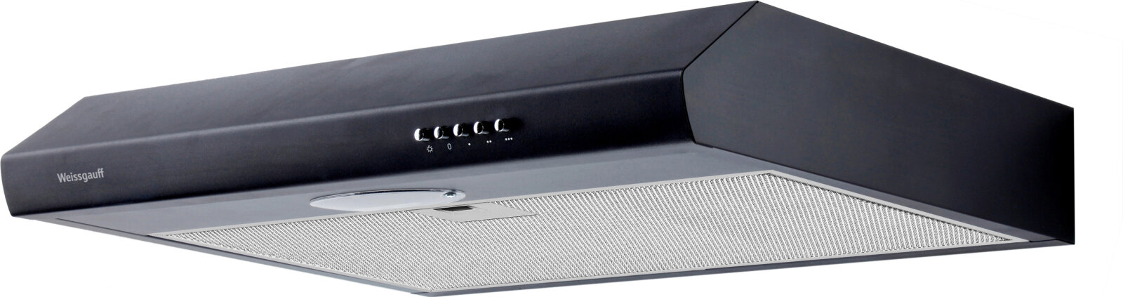 Плоская кухонная вытяжка Weissgauff Cover 60 Black, производительность 550 м3/ч