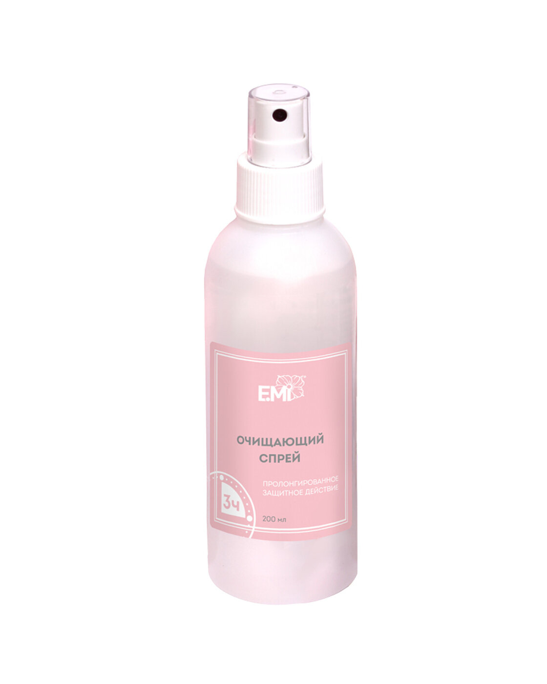 EMI Очищающий спрей антибактериальное средство для маникюра и педикюра 200 мл (для обработки рук и ног перед маникюром и педикюром)