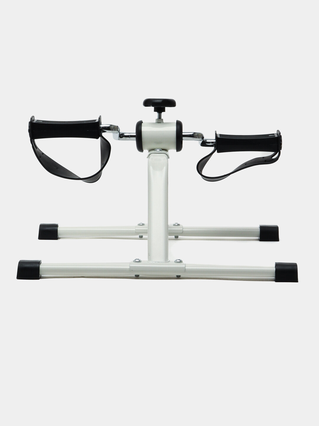 Многофункциональный степпер / мини велотренажер, с эспандерами и дисплеем, для фитнеса — фото 1