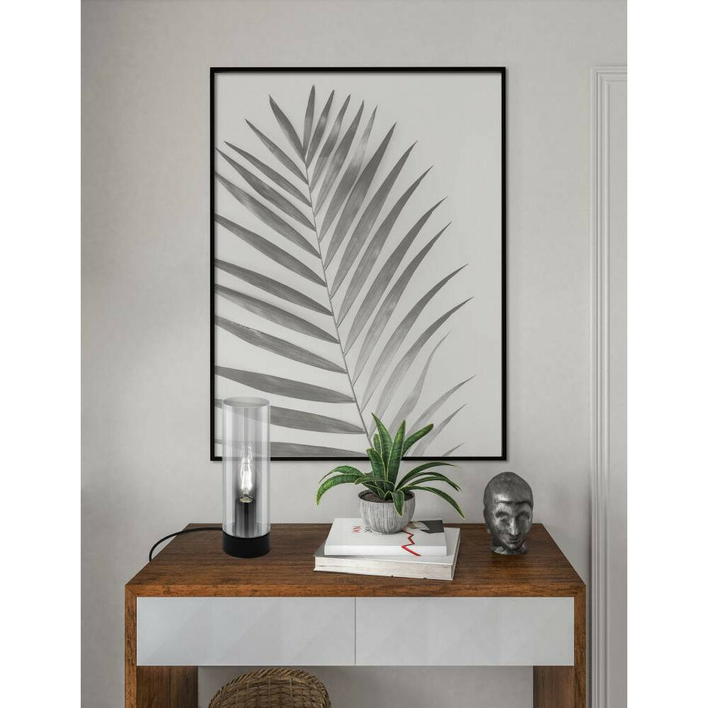 98887 Настольная лампа DAMASCO 1 Характеристики: 1X60W (E27) , Ø100, H310, сталь, черный