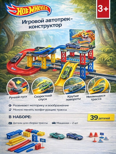 Парковка Хот вилс