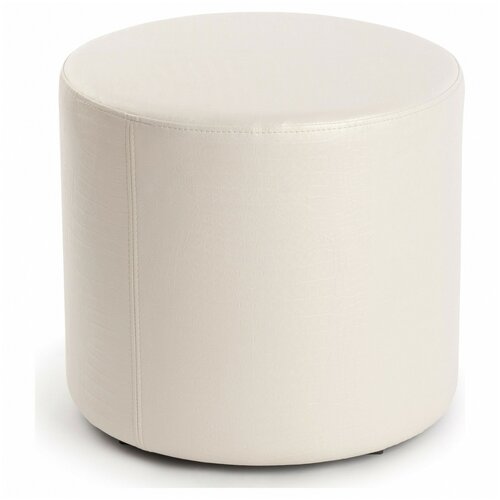 Пуфик Vental ПФ-5, искусственная кожа, серебристый