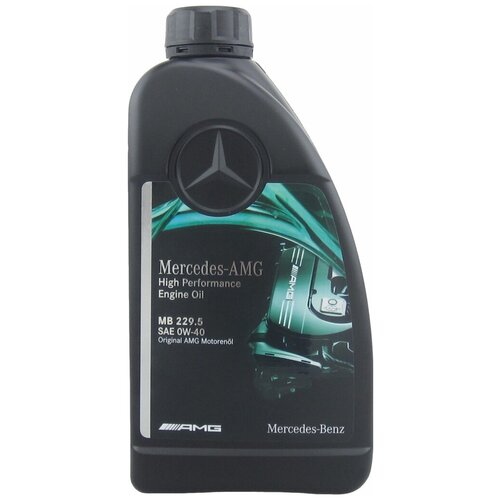 фото Mercedes-benz масло моторное 1л amg 0w40 мb 229.5