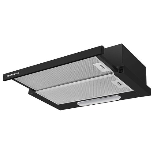Встраиваемая вытяжка MAUNFELD VS Light C 60 цвет корпуса черный цвет окантовкипанели черный 631200₽