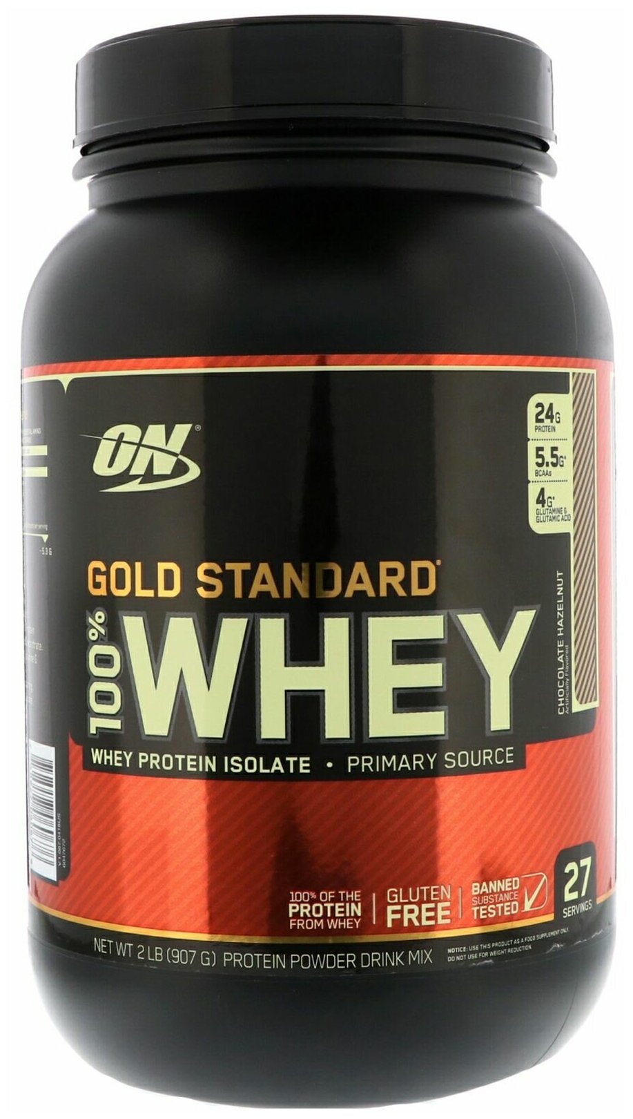  Optimum Nutrition 100% Whey Gold Standard, 909 .,    