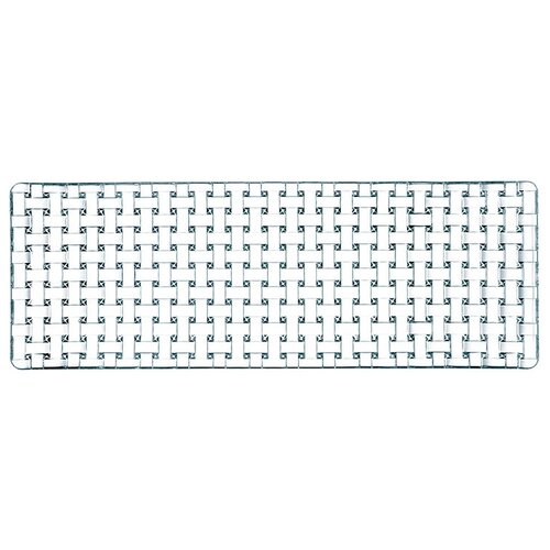 фото Bossa nova - тарелка прямоугольная 42х15 см, бессвинцовый хрусталь, nachtmann