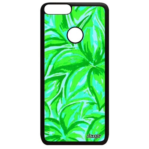 фото Чехол для смартфона p smart 2018, "цветочный узор" магнолия букет utaupia