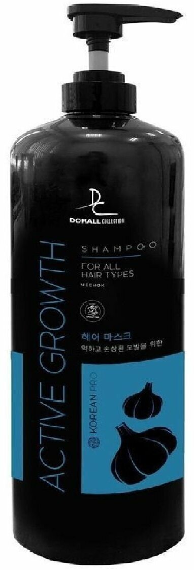 Шампунь для активации роста волос с экстрактом чеснока Korean Pro Doral Collection 1,2л Lara - фото №2