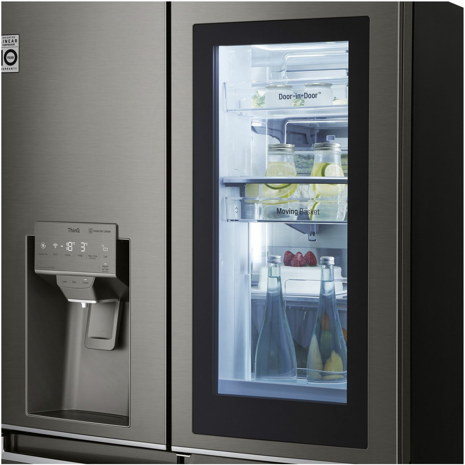 Холодильник Side-by-Side LG - фото №9