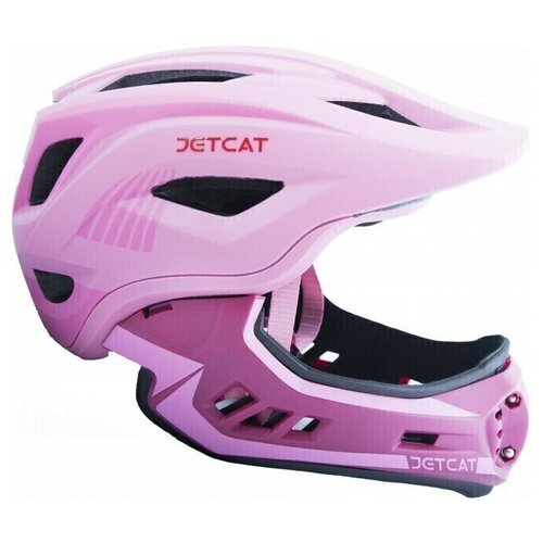 фото Шлем - fullface - raptor - детский - велосипедный - pink / розовый 2020 - jetcat - s