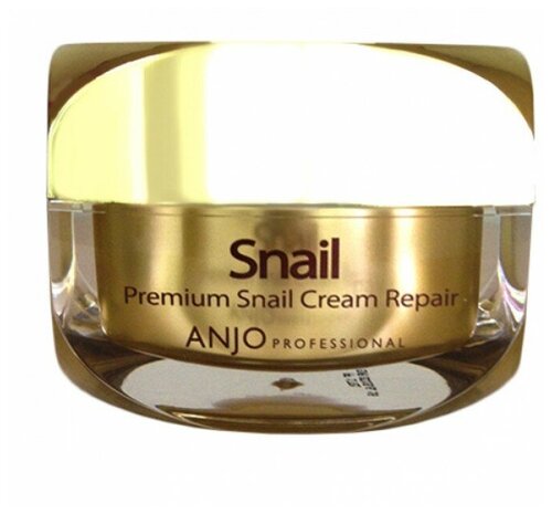 Anjo Professional Premium Snail Cream Repair Крем для лица восстанавливающий с высоким содержанием муцина улитки, 50 мл