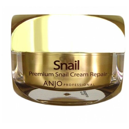 Anjo Professional Premium Snail Cream Repair Крем для лица восстанавливающий с высоким содержанием муцина улитки, 50 мл