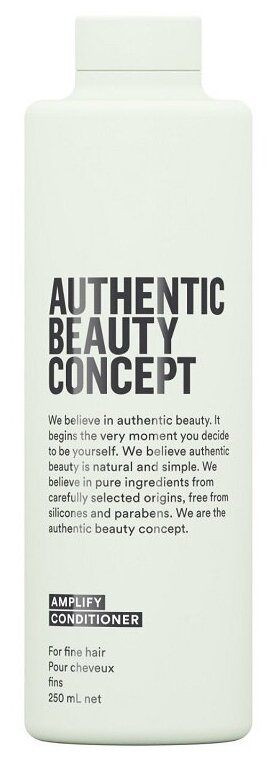 Authentic Beauty Concept кондиционер Amplify для тонких волос, 250 мл