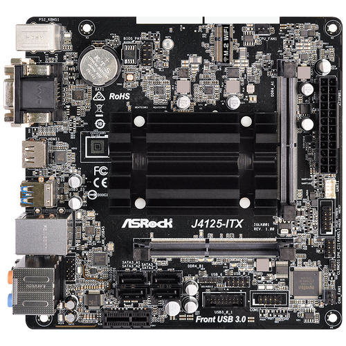 Материнская плата ASRock J4125-ITX