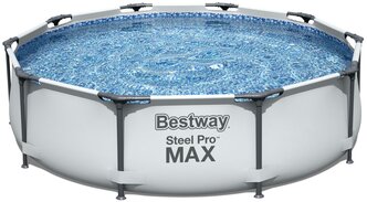 Бассейн каркасный Bestway "Steel Pro Max", 305 х 76 см, с фильтр-насосом