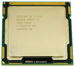 Процессор Intel Core i3-530 LGA1156,  2 x 2933 МГц, OEM