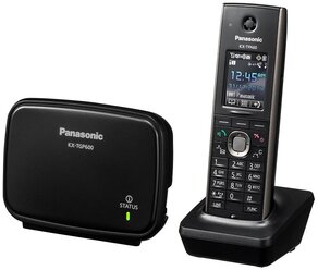 Телефон-SIP PANASONIC KX-TGP600RUB, SIP-телефон Dect (чёрный)