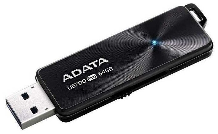 Флеш Диск A-Data 64Gb UE700 Pro AUE700PRO-64G-CBK USB3.0 черный