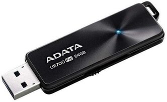 Флешка ADATA UE700 Pro 64 GB, 1 шт., черный