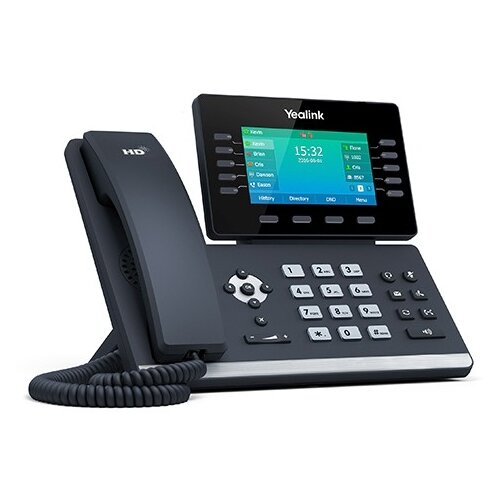 VoIP-телефон Yealink SIP-T54W черный voip телефон yealink sip t33g черный