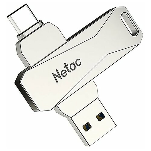 Флешка Netac U782C 32 GB, серый