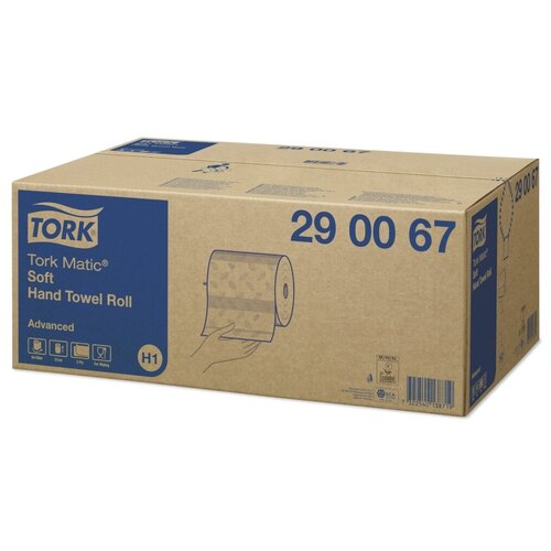 Полотенце бумажное в рулонах Tork Advanced Matic, 150 м, 600 листов-6 штук(Коробка)