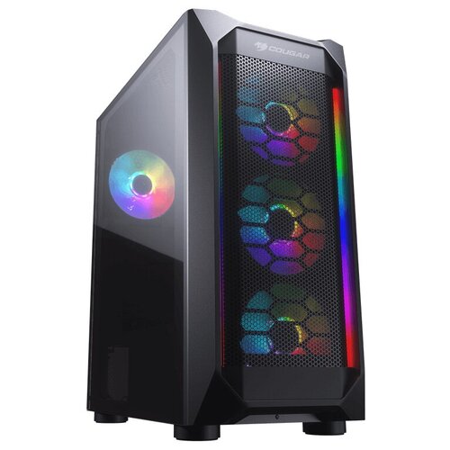 Корпус Cougar MX410 Mesh-G RGB Black без БП