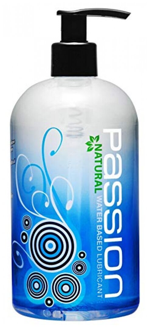 -смазка  Passion Natural Water-Based, 453.6 г, 473 мл, цветочный