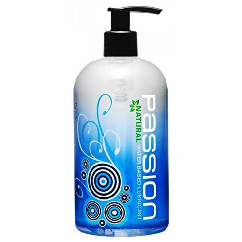 76454 love glide water based lubricant 110 мл лубрикант на водной основе -смазка Passion Natural Water-Based, 453.6 г, 473 мл, цветочный