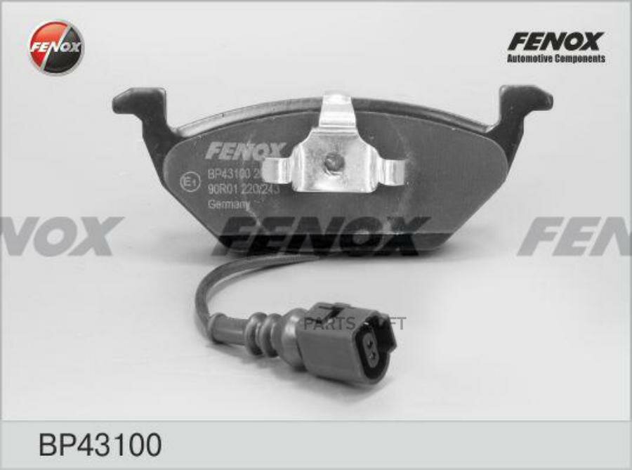 FENOX BP43100 , Коодки тормозные дисковые FENOX КНР