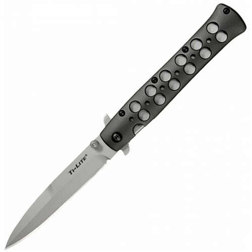 Нож складной Cold Steel Ti-Lite 4 Aluminum Handle (CPM S35VN) серый нож ti lite 4 s35vn aluminium 26b4 от cold steel